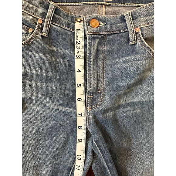 Mother Skinny Not Skinny Blue Skies Tomorrow Wash Jeans Size 27 - Picture 16 of 16